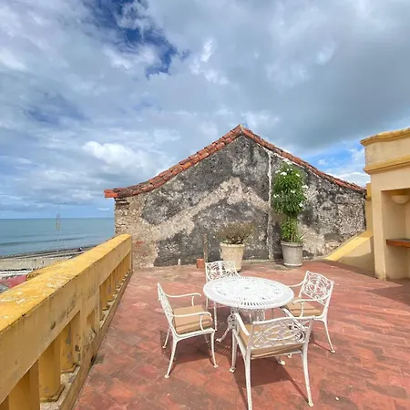 De 6 En El Casco Antiguo Con Piscina Y Vistas Al Mar * Cartagena